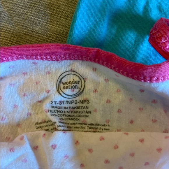 Wonder Nation brand camis for little girls 2T-3T - Picture 3 of 4
